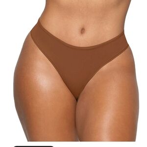 SKIMS Fits Everyone Copper Thong Underwear